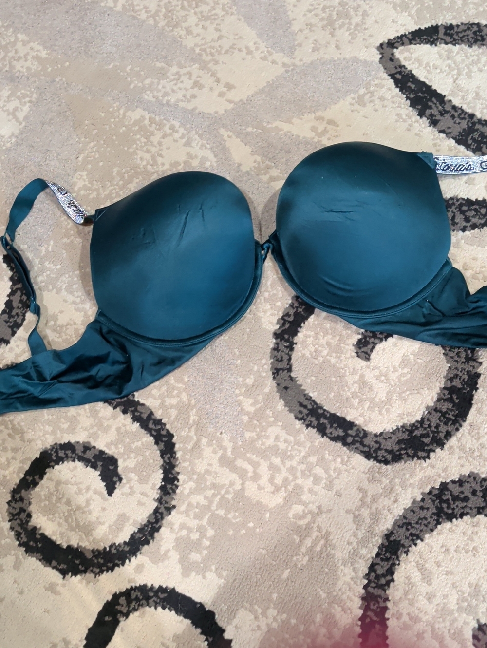 Victoria's Secret Smooth Push-Up Bra in Deep Teal